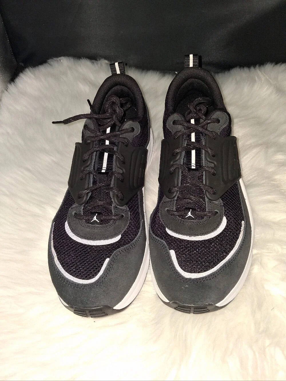 Jordan Trunner Men’s Black and White Chunky Sole Sneakers